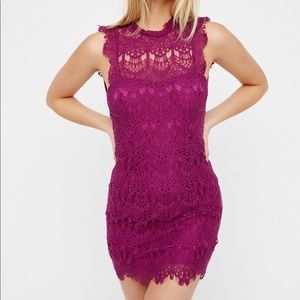 Free People Daydream Cocktail Dress Fitted New Med